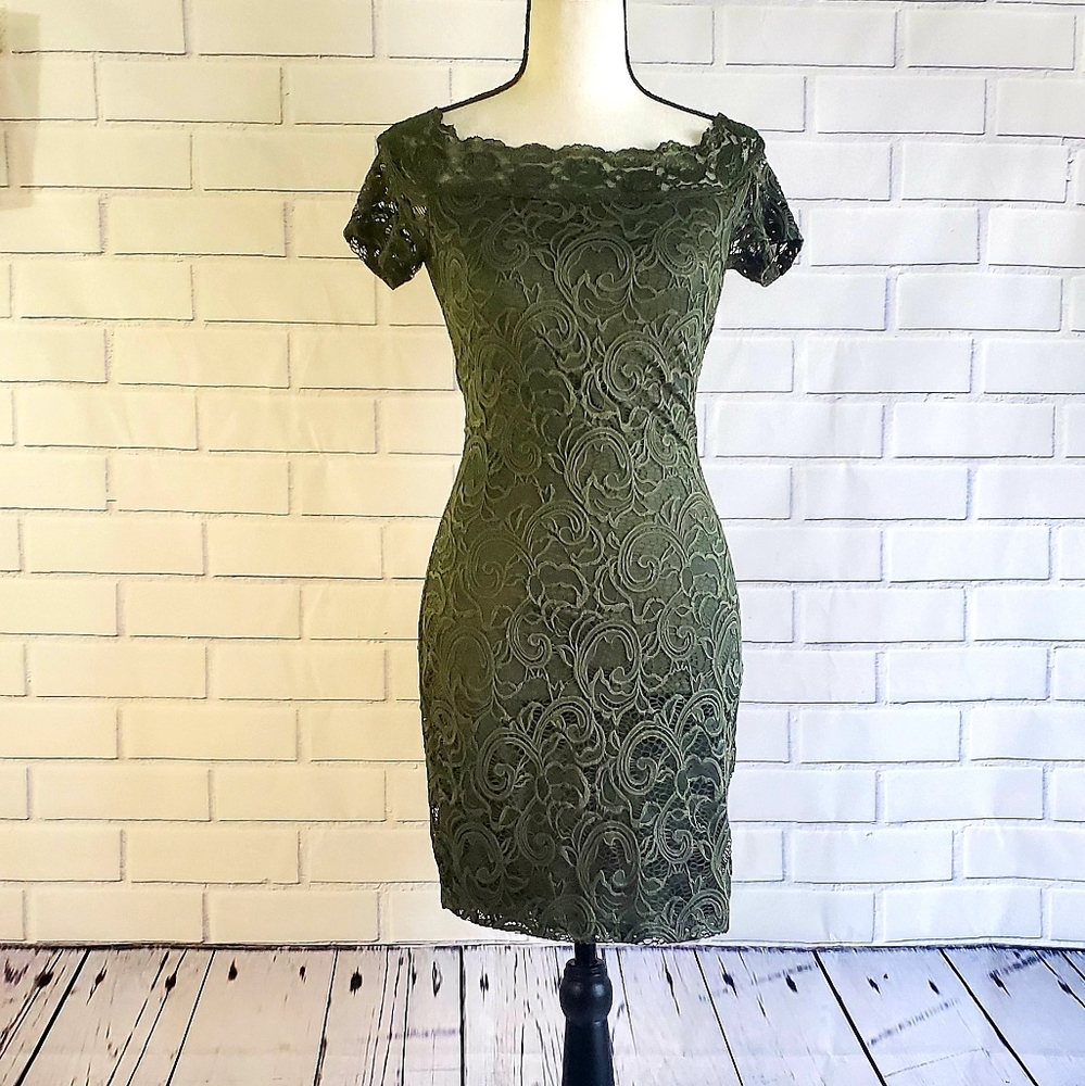 B.Darlyn Dress  Green